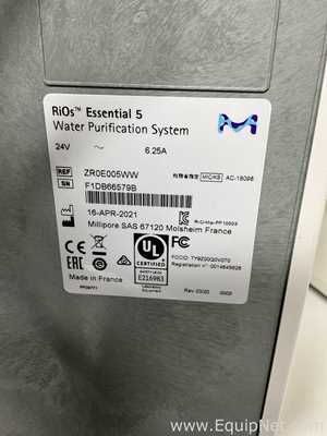 Sistema de Purificação e Destilação de Água Millipore RiOs Essential 5.  50 Litros
