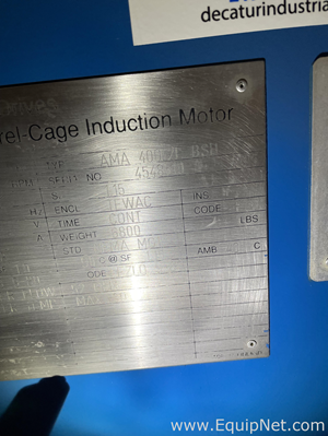 ABB AMA 400L2L BSH Electric Motor 1250Hp