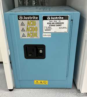 Justrite 15 Litre Hazardous Chemical Storage Cabinet