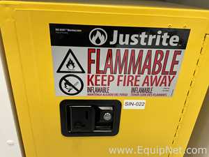 Gabinete de Almacenamiento de Inflamables JustRite Requisitos de aire 15 L.  15 Litros
