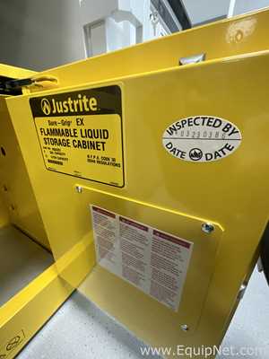 Gabinete de Almacenamiento de Inflamables JustRite Requisitos de aire 15 L.  15 Litros