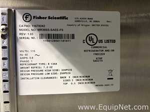 Fisher Scientific MR30SS-SAEE-FS Isotemp Refrigerator