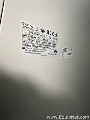 Cabine de Segurança Biológica Thermo Scientific MSC Advantage 1.5
