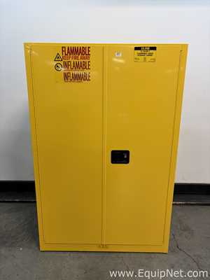 Uline H-1564M-Y 45 Gal. Flammable Storage Cabinet