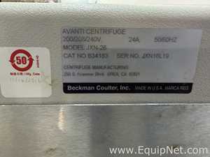 Beckman Coulter JNX-26 Floor-Model Refrigerated Centrifuge
