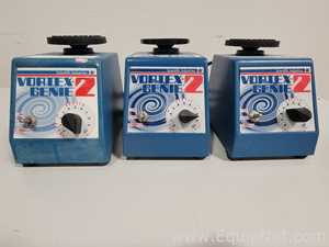 Lote de 3 Agitador Scientific Industries, Inc. Vortex Genie 2