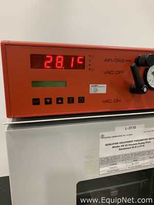 Binder VD 23 Vacuum Oven with Vacuum Pump