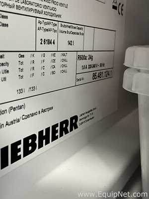 Liebherr LKUv 1610 133 Litre Under Counter Laboratory Refrigerator