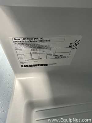 Congelador Liebherr LGUex 1500.  129 Litros