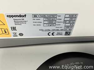 Eppendorf 5430 R Refrigerated Laboratory Centrifuge
