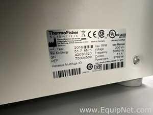 Thermo Fisher Scientific Heraeus Multifuge X3 Laboratory Centrifuge