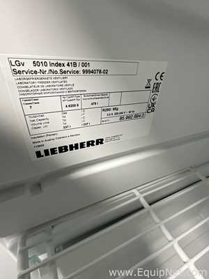 Congelador Liebherr LGv 5010.  337 Litros