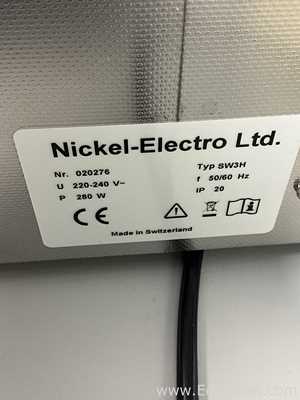 Limpador Ultrassônico Nickel Electro Ltd SW3H.  3 Litros