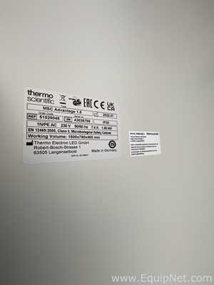 Thermo Scientific MSC Advantage 1.5 Class II Biological Safety Cabinet
