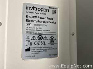 Invitrogen E-Gel Power Snap Electrophoresis with Power Snap Camera