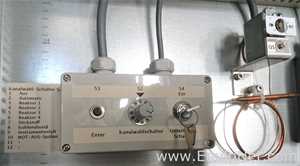 Dr. Marino Muller AG Gas Analysis System for Bio-Reactors with Servomex O2 and CO2 Analyzers