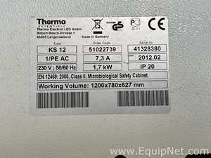 Thermo Scientific Herasafe KS 12 Height Adjustable Class II Biological Safety Cabinet
