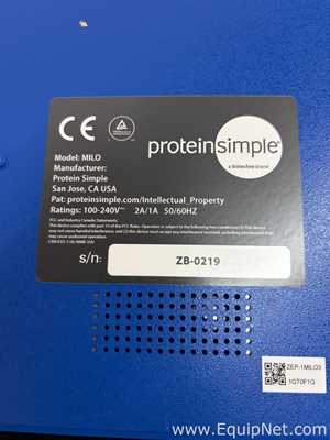 Protein Simple MILO Single-Cell Western Blot Platform