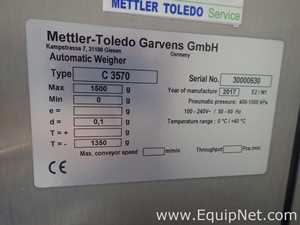 Verificador de Peso Mettler Toledo Garvens GmbH C 3570