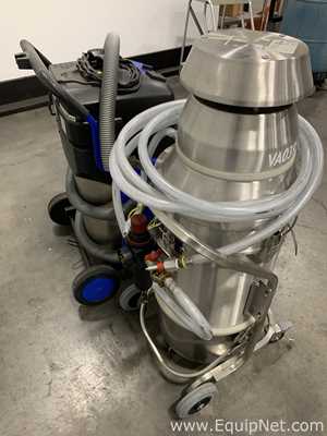 One Lot of Two Mobile Dust Collectors - Vacuums