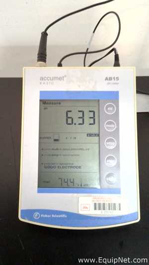 Fisher Scientific AB15 pH Meter and 100 Syringe Pump