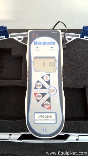 Calibrador Mecmesin Requisitos de Ar  