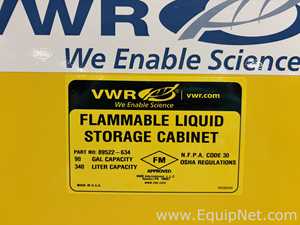 VWR 89522-634 90 Gal. Flammable Storage Cabinet