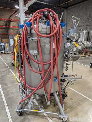 400 L Jacketed Stainless Steel Pressure Vessel