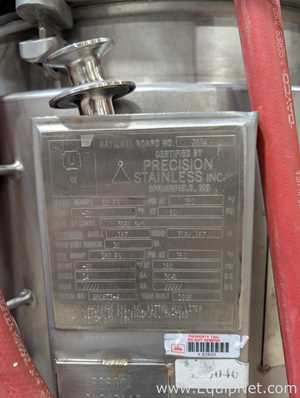 400 L Jacketed Stainless Steel Pressure Vessel