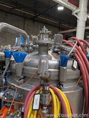 400 L Jacketed Stainless Steel Pressure Vessel