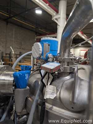 400 L Jacketed Stainless Steel Pressure Vessel