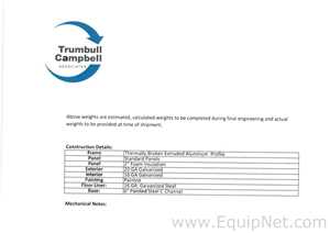 Manipulador de Ar Custom Air Handling Solutions, Inc. . Sem Uso