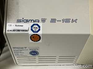 Sigma 2-16K Laboratory Centrifuge