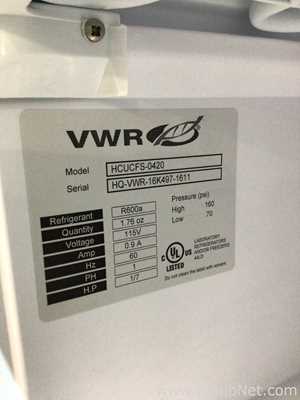 Lote de 2 Congelador VWR HCUCFS-0420