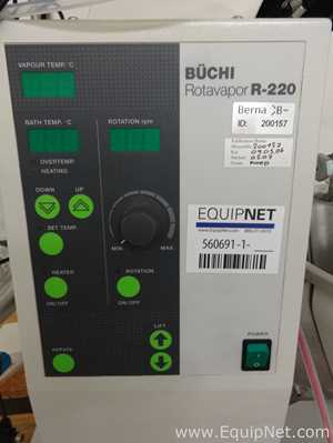 Buchi Rotavapor R-220 Rotary Evaporator with V800 Vacuum Controller