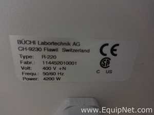 Buchi Rotavapor R-220 Rotary Evaporator with V800 Vacuum Controller