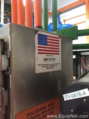 Pulidora US Filter Polishing Skid