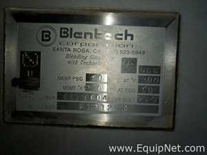 Blentech 125 Cu. Ft. Stainless Steel Double Ribbon Blender