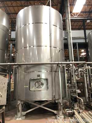 Unused 51800 Liter Rolec Prozess Stainless Steel Storage Tank 518 hl
