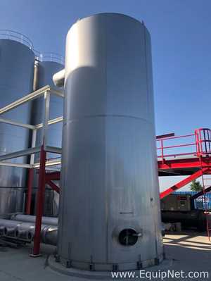 Unused Stainless Fabrication Inc. 16,000 Gallon Dual Compartment Glycol Storage Tank