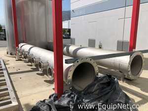 Unused Stainless Fabrication Inc. 16,000 Gallon Dual Compartment Glycol Storage Tank