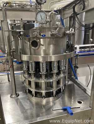 Kynhor 12 Head Counter Pressure Can Filler and Seamer