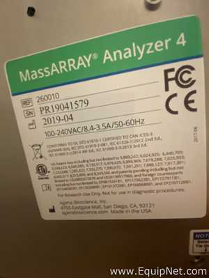 Agena Biosciences MassArray Genetic Testing System