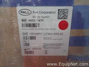 Lot of 8 Pall 6403-1247R LevMixer Single-Use Mixer Biocontainers - Round