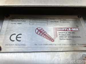 Shuffle Mix Portable Stainless Steel High Sheer Mixer 250L Capacity