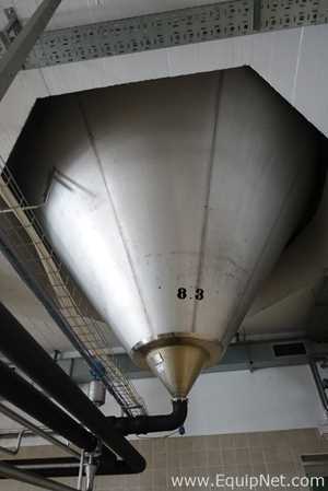 Ziemann 3550 HL - 3025 bbl Stainless Steel Cylindrical Jacketted Fermentation Tank