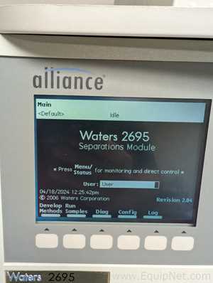Waters Alliance 2695 HPLC System With 2487 Detector