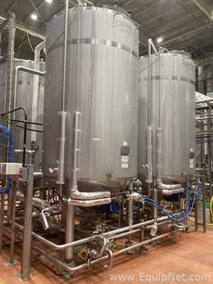 5098 Lt - 43 BBL Rolec Agitated Yeast Storage And Propagation Tank