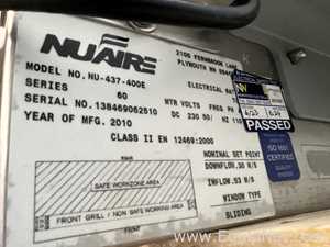 Cabina de Seguridad Biológica Nuaire Inc. NU 437-400E