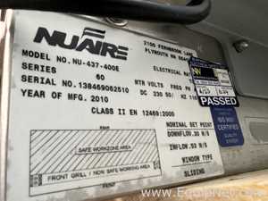 Cabina de Seguridad Biológica Nuaire Inc. NU 437-400E
